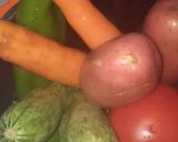 صورة لخطوة 1 من وصفة حساء الخضر باللحم