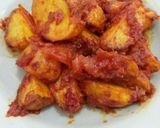 Foto langkah ke 5 dari resep Sambal goreng kentang.