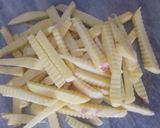 A picture of step 1 of Pizza fries 🍕 🍟.