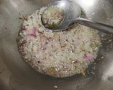 A picture of step 2 of White mutter chaat.