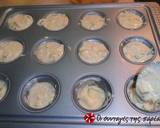 Αλμυρά muffins με λιωμένη καρδιά τυριών και ζαμπόν φωτογραφία βήματος 18