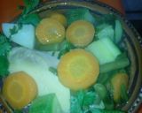 A picture of step 4 of Mario's Chicken and Vegetable Soup (Caldo Blanco de Pollo con Vegetales).