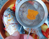 Foto del paso 5 de la receta: Cazuela de pescado de aparejo con patatas y ajos tiernos