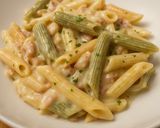 Mascarponés-sonkás penne recept fázis 8 fotója