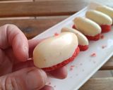 Foto del paso 16 de la receta Mini bizcochitos Red Velvet con cobertura de chocolate blanco (sin gluten)