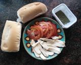 Foto del paso 1 de la receta: Sándwich pizza 😁