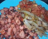 Foto del paso 4 de la receta: Chuleta en cubos encebollada ❤😍