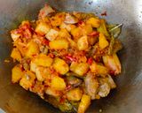 Foto langkah ke 5 dari resep Sambal Goreng Ati Kentang.