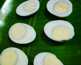 A picture of step 1 of Classic Deviled Egg/ Stuffed eggs/Russian eggs.