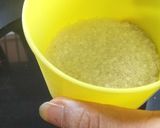 A picture of step 2 of Cashew halwa.