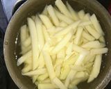 A picture of step 1 of Pizza Fries 🍕.