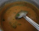 A picture of step 7 of Hyderabadi Khati Daal Chawal.