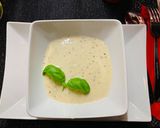 Bazsalikomos chilis lazackrémleves recept fázis 1 fotója