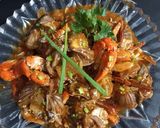 Foto langkah ke 3 dari resep Kepiting Saos Tiram.