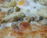 Foto del paso 6 de la receta: Pizza con champiñones y alcachofas