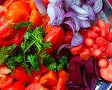 A picture of step 1 of Tomato Soup.