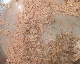 Hình bước làm 2 của món Canh bí ngô, thịt bò bằm, nấm linh chi