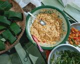 Foto langkah ke 5 dari resep "Pepes Tahu - Jamur Kancing".