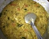 A picture of step 3 of Spicy Veg Khichdi.