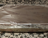 Foto del paso 6 de la receta: Merluza al horno con salmón ahumado, gambas y patatas