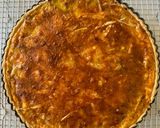 A picture of step 10 of Quiche Lorraine (Bacon and Gruyère Tart).