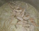 Foto del paso 5 de la receta: Fideos a la crema con pollo
