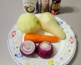 Foto del paso 1 de la receta: Solomillo al curry con pera y manzana