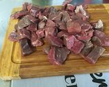 Une image de l'étape 6 de Bœuf épicé au gingembre, ail et tomates.