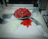 Foto del paso 1 de la receta: Bifes a la criolla