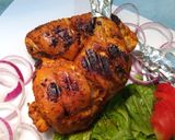 A picture of step 8 of Chicken Tikka.
