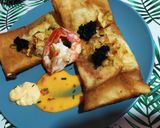 Foto del paso 7 de la receta: Merluza marinada envuelta por pasta filo con salsa thai 🥰
