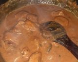 A picture of step 6 of Malai soya chaap.