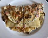 A picture of step 6 of Low fat / high in protein omelette.