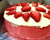 Keto Strawberry Yogurt Cake Sugar #Ketopad langkah memasak 1 foto