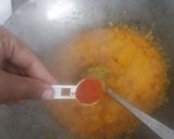 A picture of step 2 of Shahi paneer.