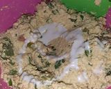 Foto langkah ke 6 dari resep Pepes Tahu Jamur Kemangi.