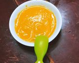 Hình bước làm 3 của món Nước ép bí đỏ - chanh leo, sữa bí đỏ hạt mít - súp bí đỏ cho bé