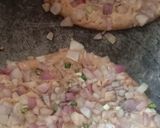 A picture of step 3 of Tandoori onion roti.