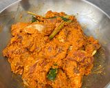 A picture of step 2 of Beef Rendang.