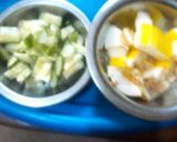 A picture of step 2 of Sweetmelongreen Juice.