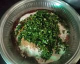 A picture of step 3 of Bajra Methi Achari Vada.