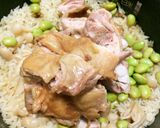 電子鍋料理『雞腿炊飯』的食譜步驟6照片