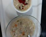 Oats chicken and veg soup/ healthy and delicious creamy soup recipe step 2 photo