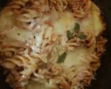 A picture of step 6 of My Slow cooked Chicken Parmesan Pasta. Just Dig In!! 💖.