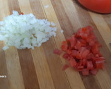 Foto del paso 3 de la receta: Tosta de guacamole y sardina ahumada con tomate y mozzarella
