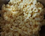 A picture of step 1 of Green onion moong dal chilla.