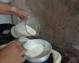 Foto langkah ke 3 dari resep 46. Puding Zebra Roti Tawar.