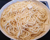 Foto del paso 7 de la receta: Espaguetis con champiñones y vino blanco