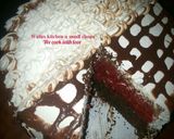A picture of step 4 of Chocolate and Red velvet cake.