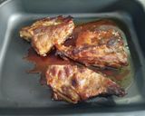 Foto del paso 12 de la receta Churrasco o costillar de cerdo con patatas al ajo y orégano al horno o en Airfryer